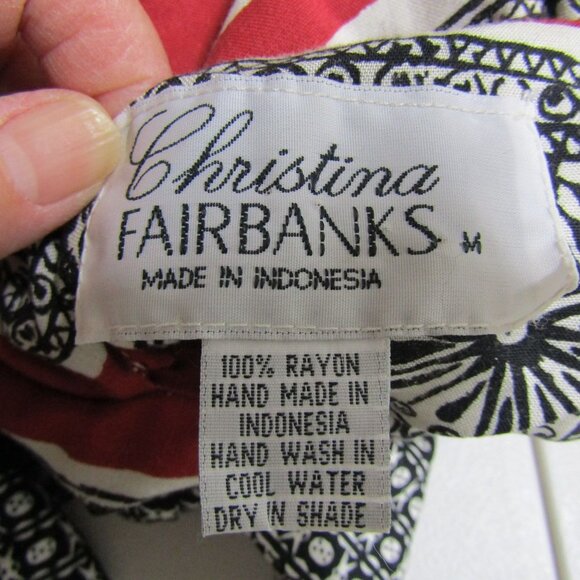 VTG 80s 90s KIMONO REVERSIBLE ART TO WEAR Boho Hand Made Jacket Festival M - Picture 10 of 11